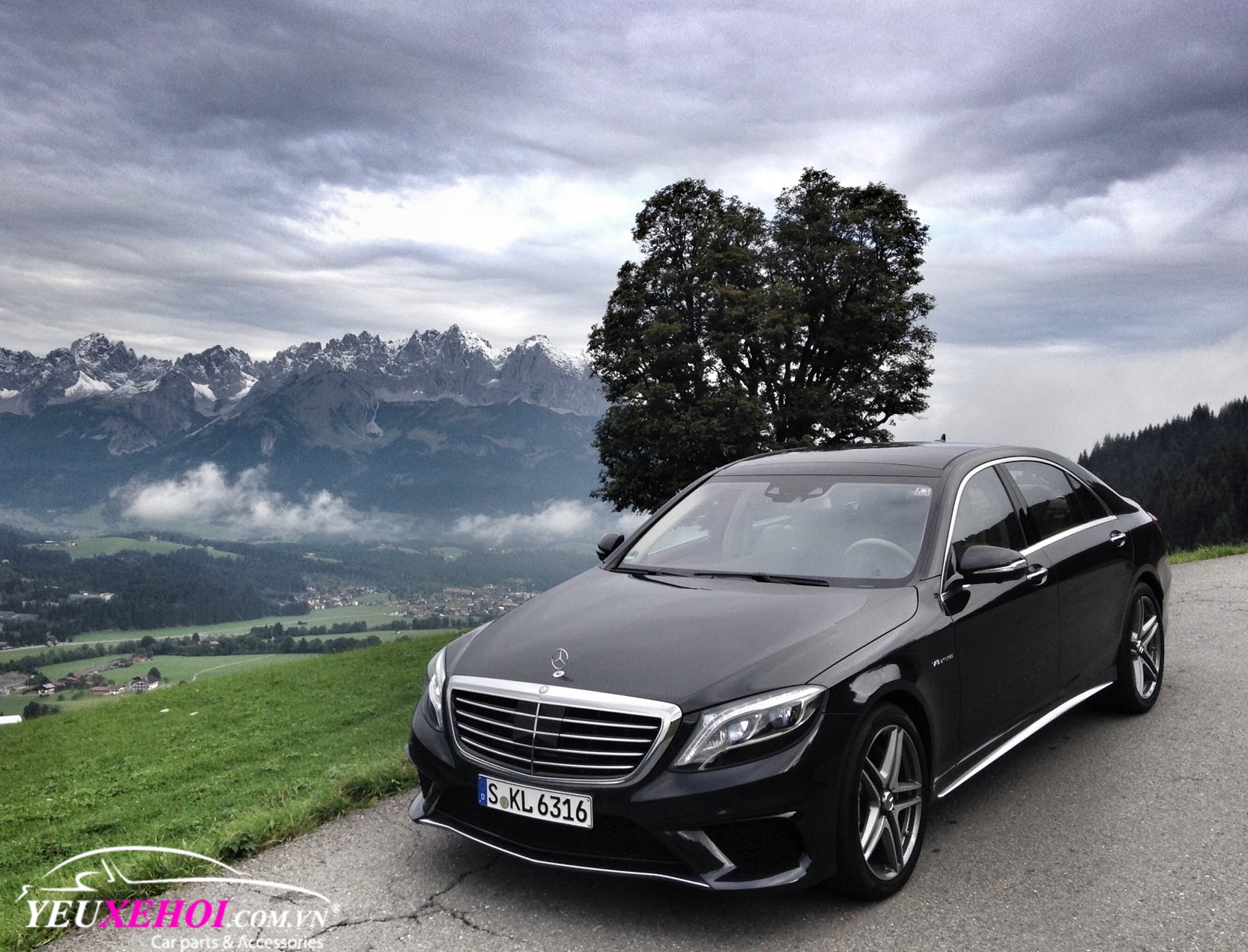 Gói bodykit S-Class lên S65