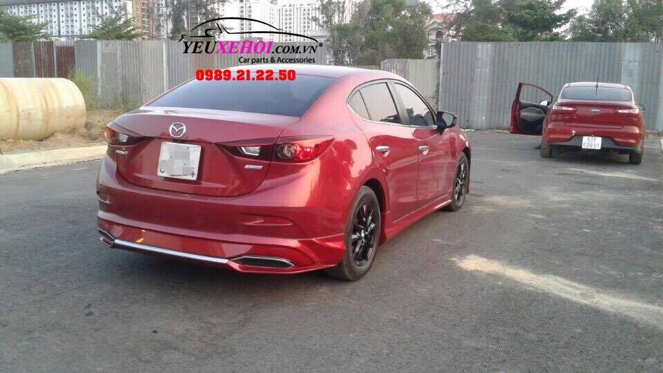 Ống xả thể thao RES thiết kế riêng cho Mazda3 1.5