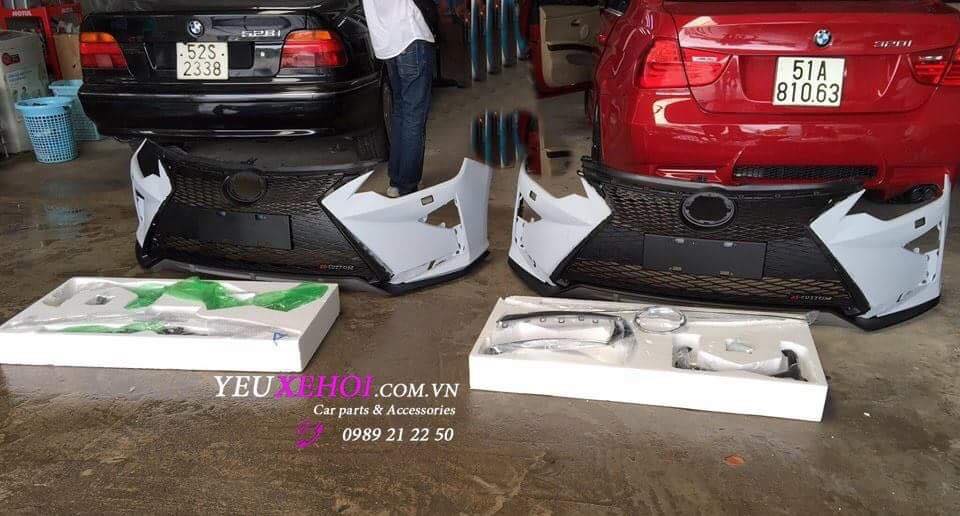 TEST CHẤT LIỆU NHỰA TRÊN CẢN CAMRY KIỂU LEXUS