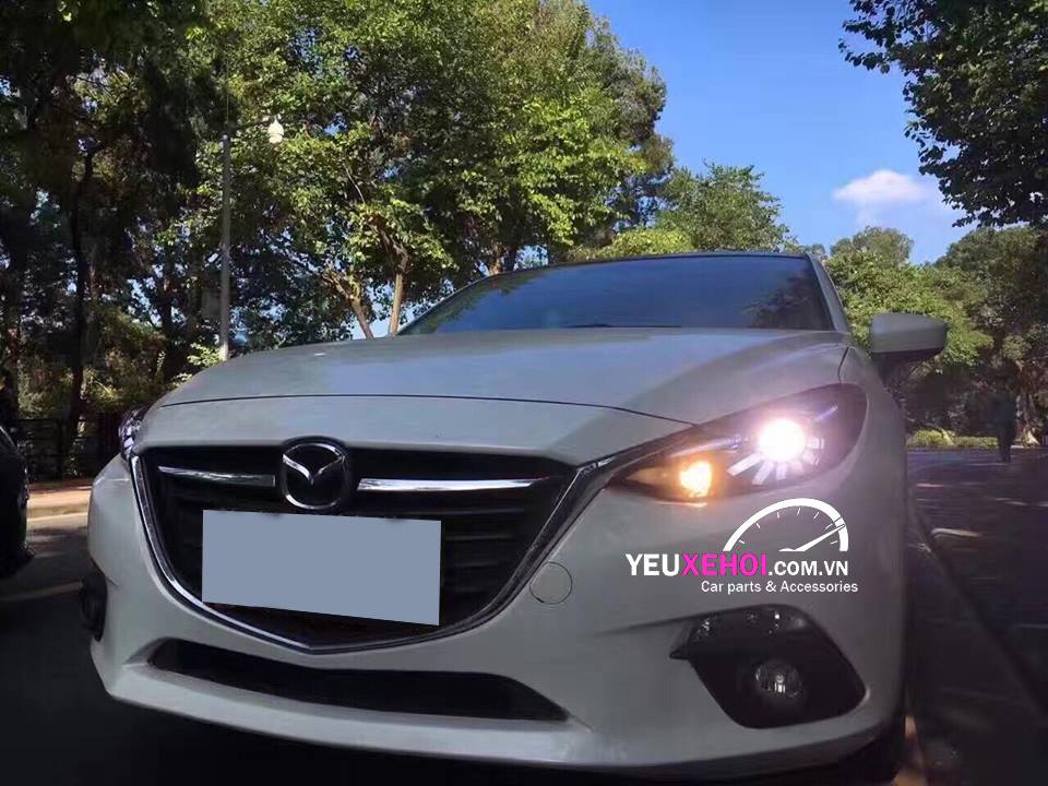 Đèn pha Mazda 3 mẫu mới nhất 