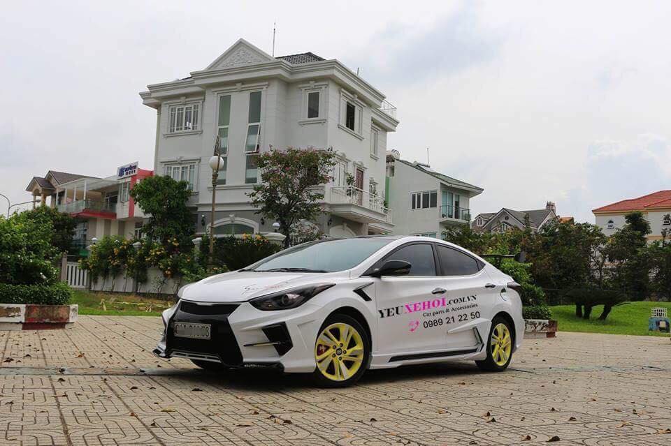 🌴 Hoàn thiện phần thân vỏ cực chất,đậm nét thể thao cho em Elantra.