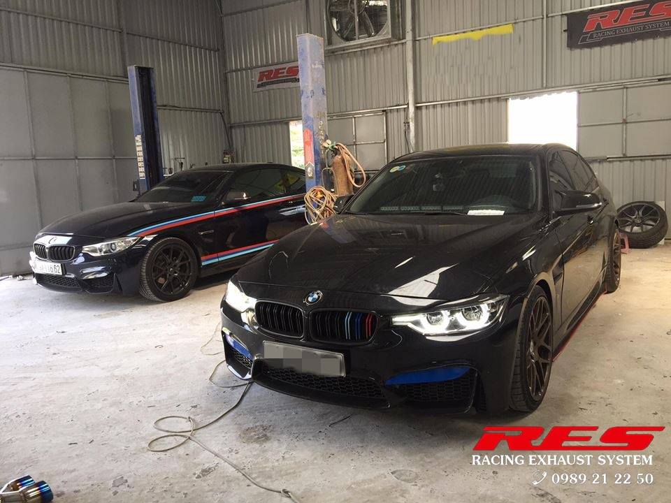 BMW F30 B48 l RES Exhaust 