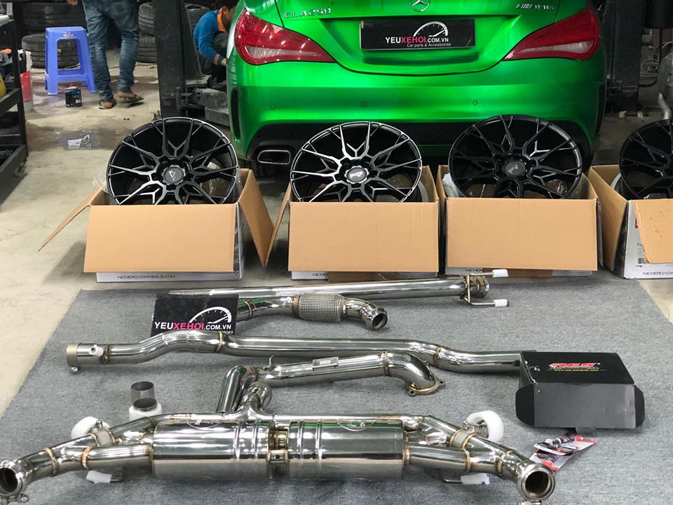 MERCEDE CLA 250 /RES EXHAUT / NICHE WHEEL