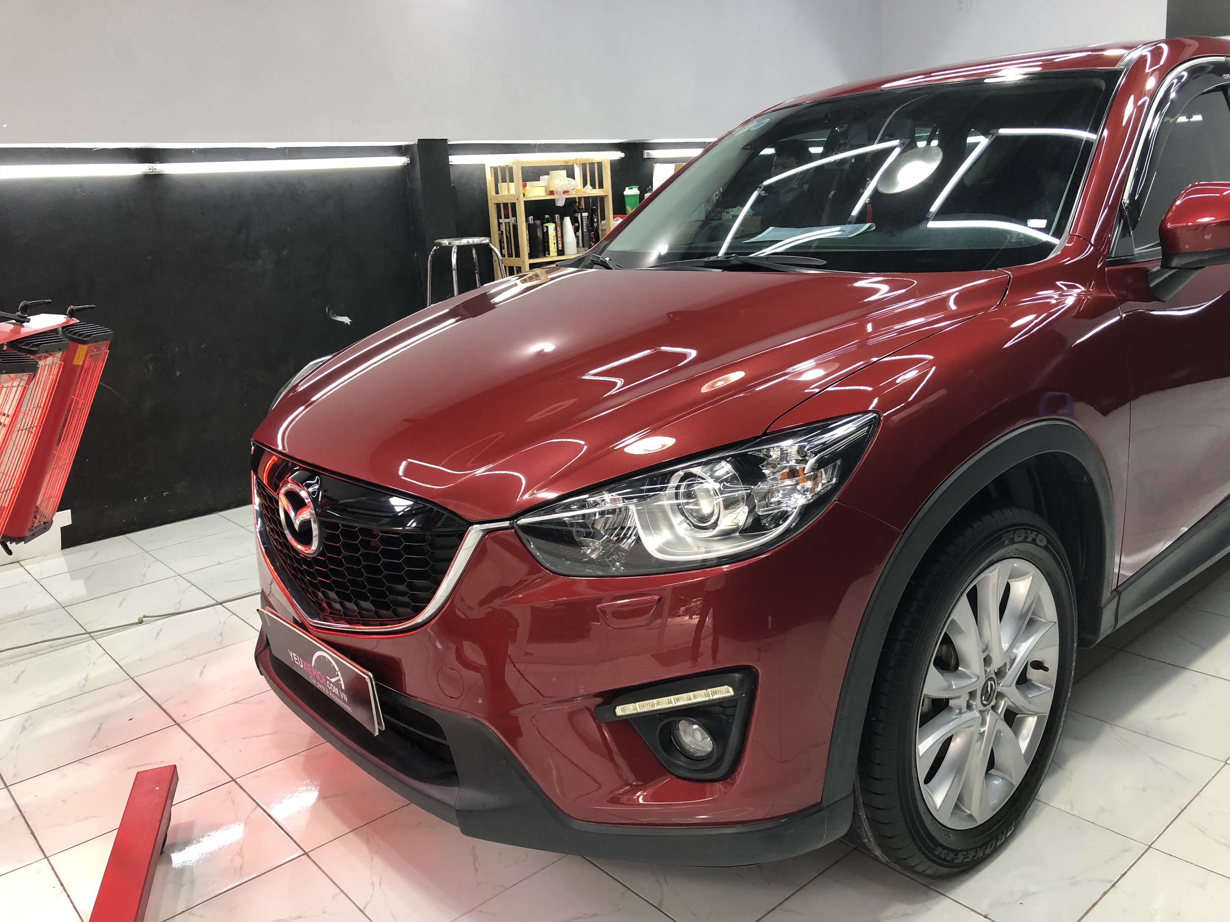 MAZDA CX5 /PHỦ MEN GỐM CERAMIC GYEON