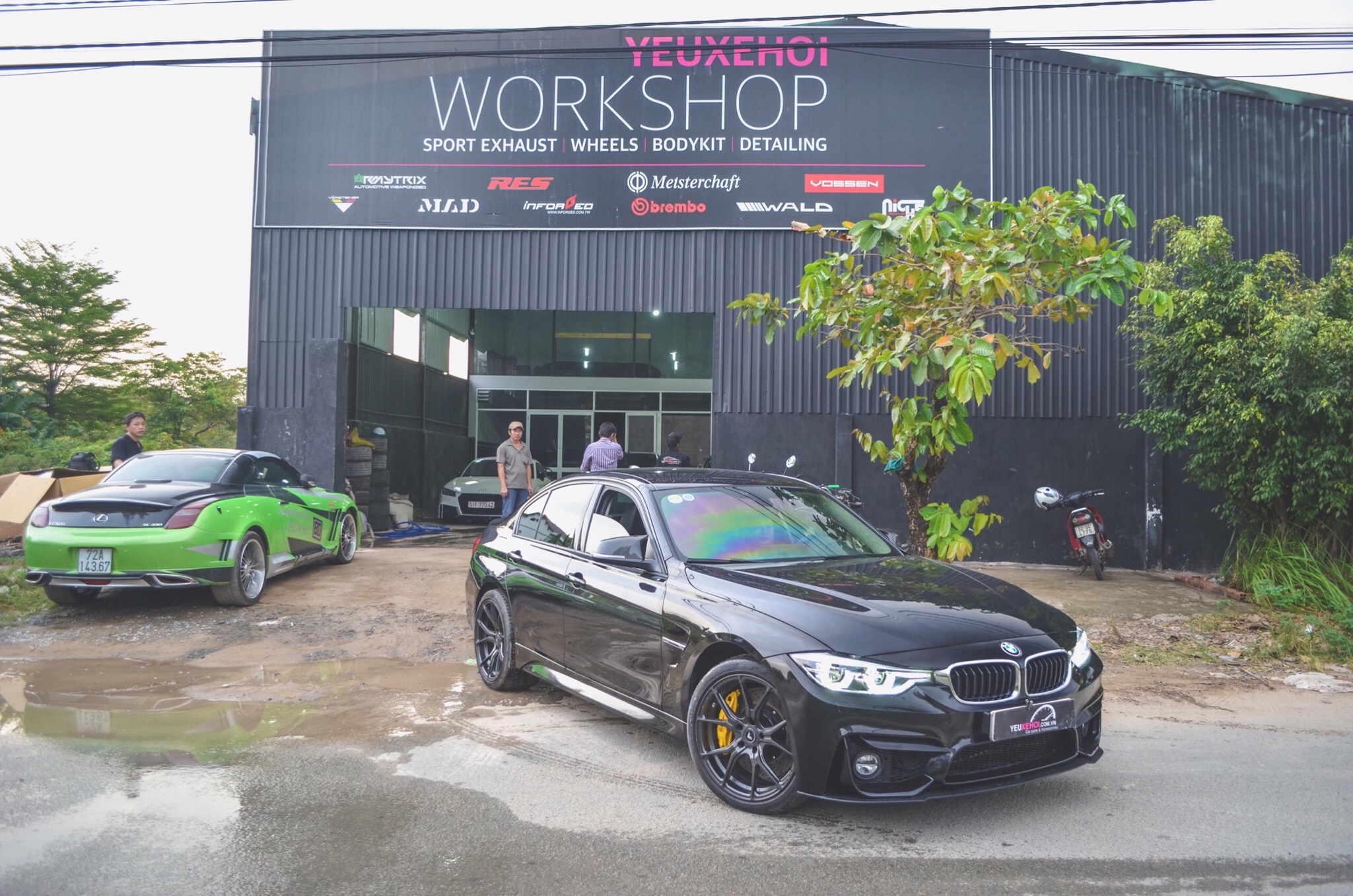 BMW 330i LÊN BODY M4 STYLE 