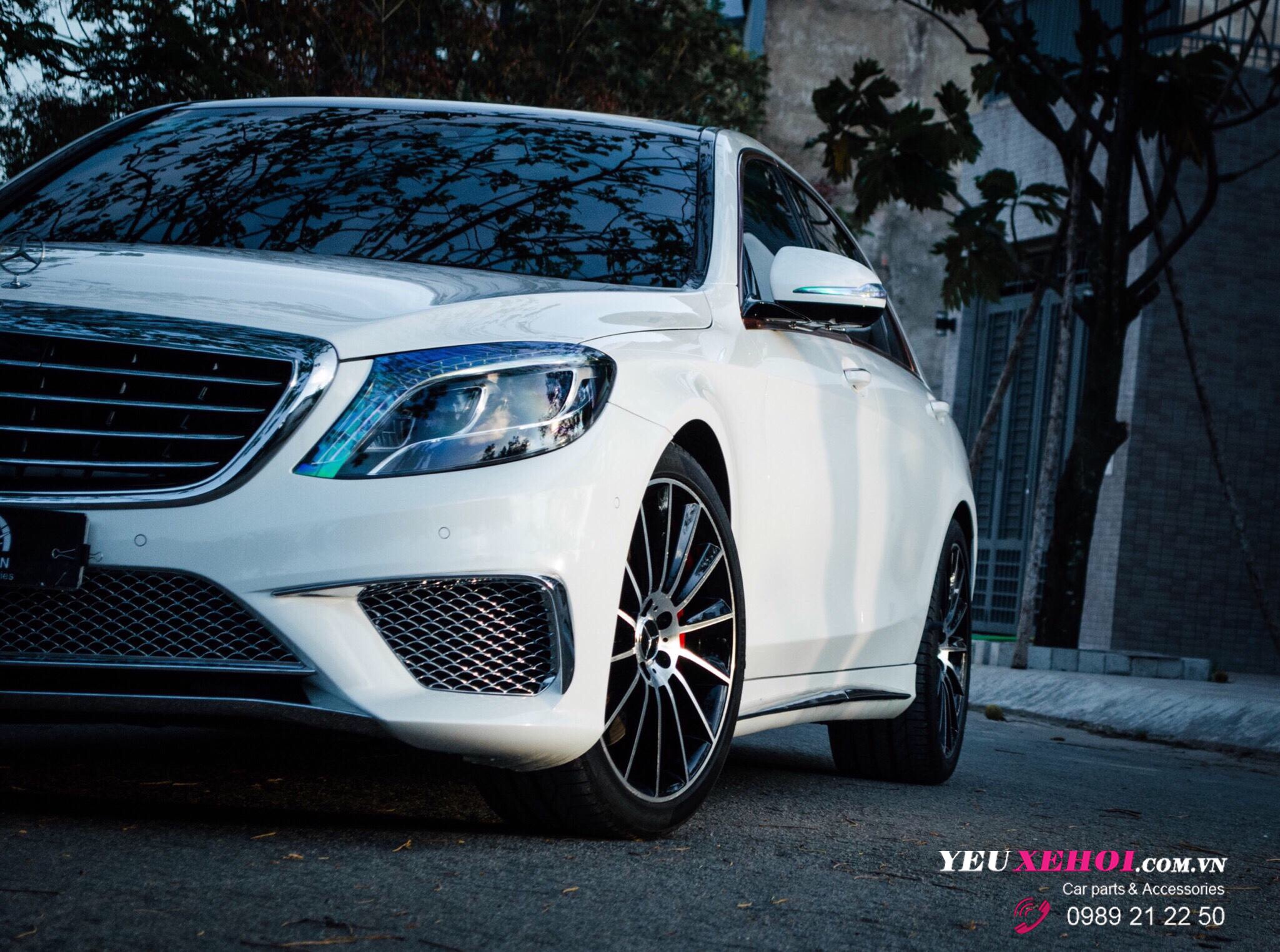MERCEDES S400 UPGRADE BODY S65 AMG / PÔ RES / MÂM 20 INCHES