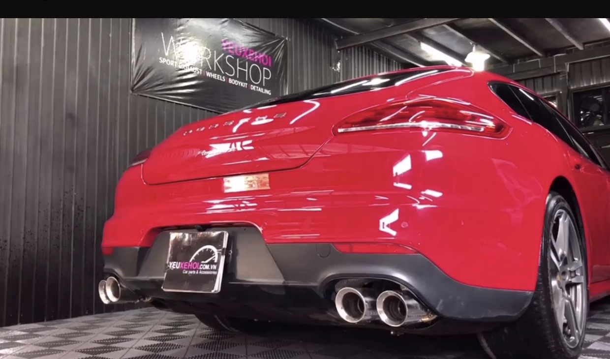 PORSCHE PANAMERA | RES EXHAUST | ON OFF AUTO 