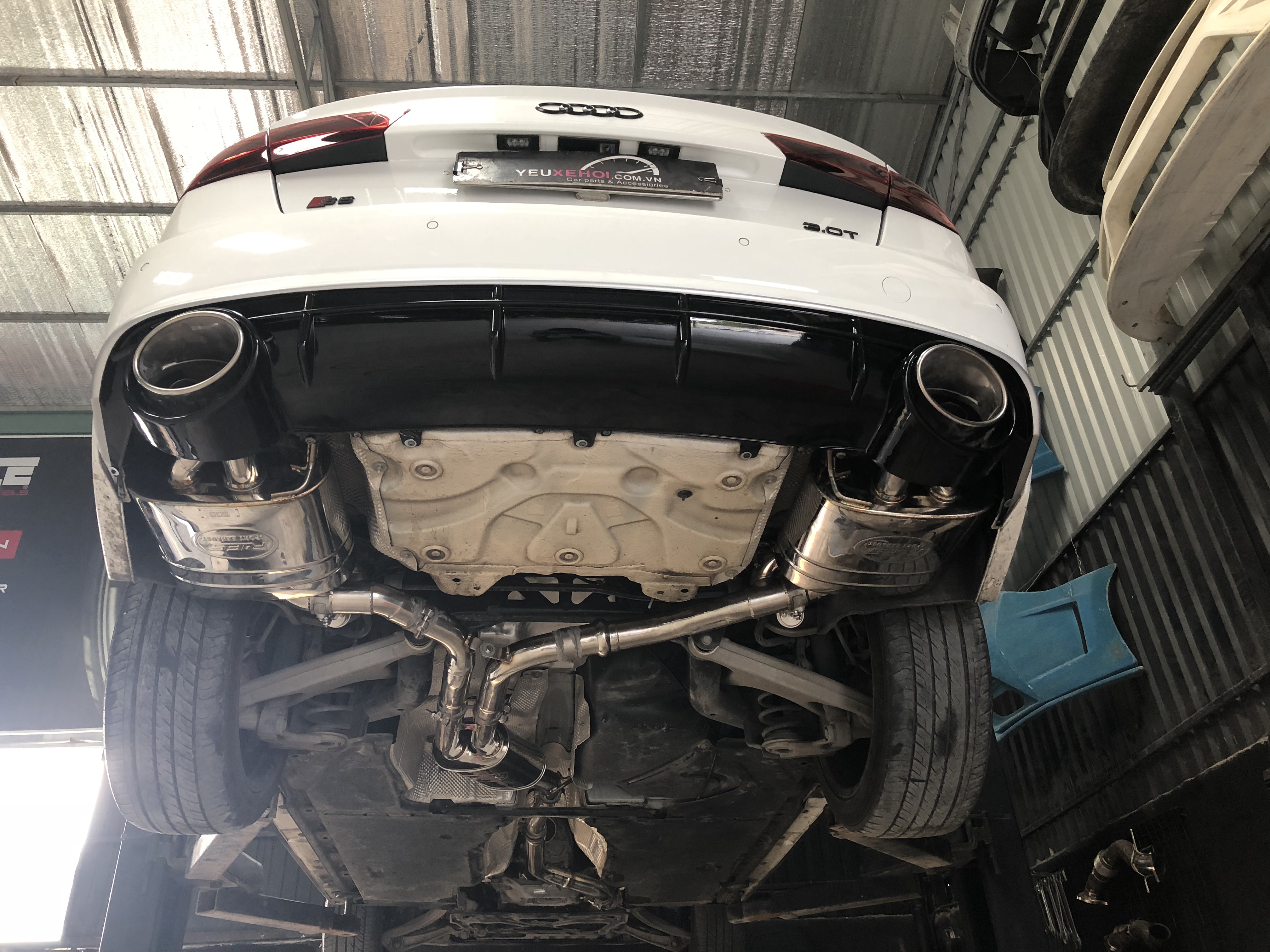 AUDI A6 RES EXHAUST AUTO ON OFF