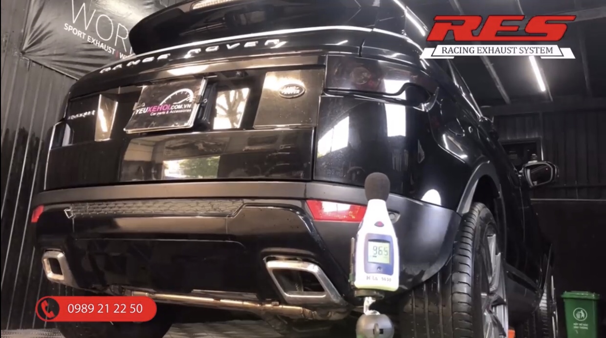 PÔ RES / RANGE ROVER EVOQUE / RES EXHAUST 