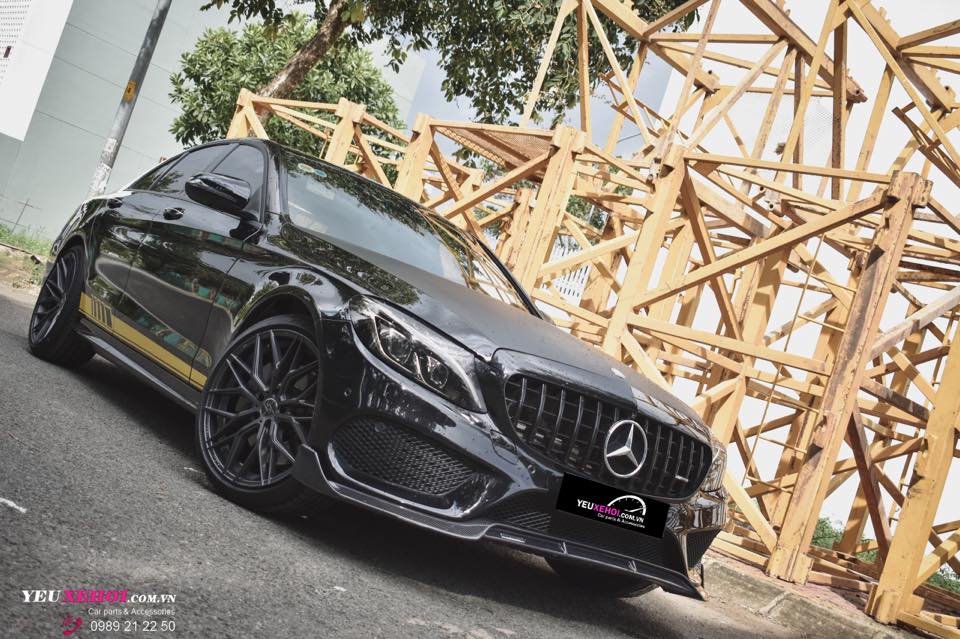 MERCEDES C300 W205 / 305FORGED WHEEL / BRABUS CARBON LIP ADD ON
