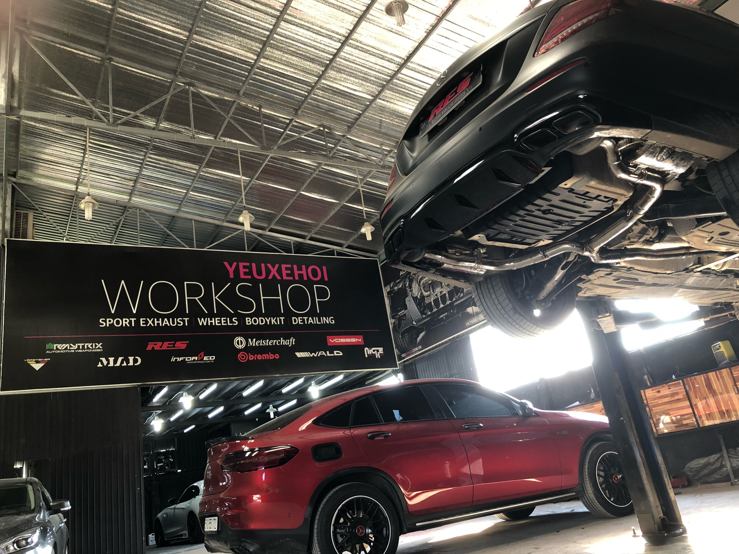 MERCEDES E300 / RES EXHAUST / 0989 21 22 50