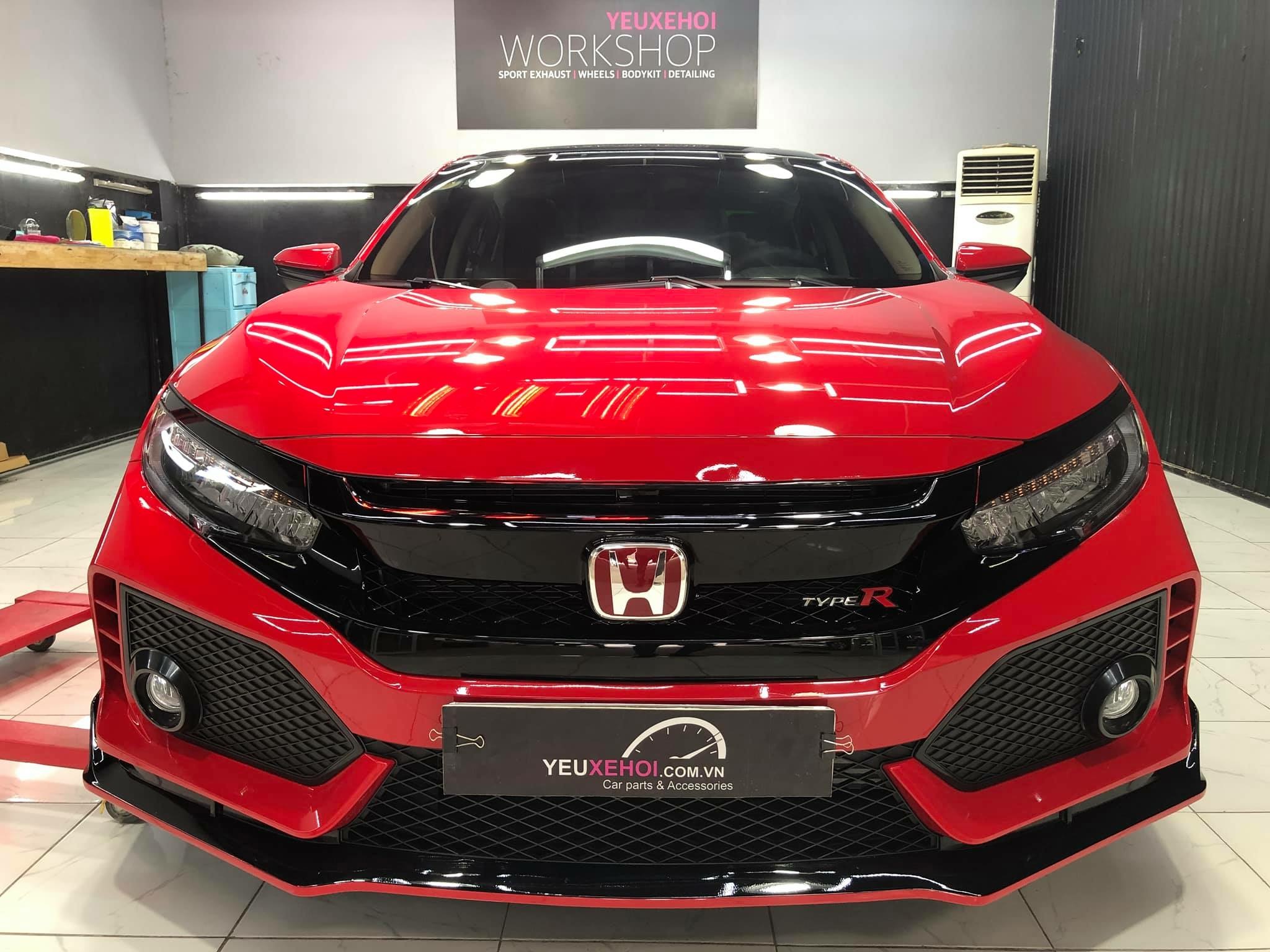 CHIẾC CIVIC ĐỎ THỨ 12 LÊN BODY TYPE R
