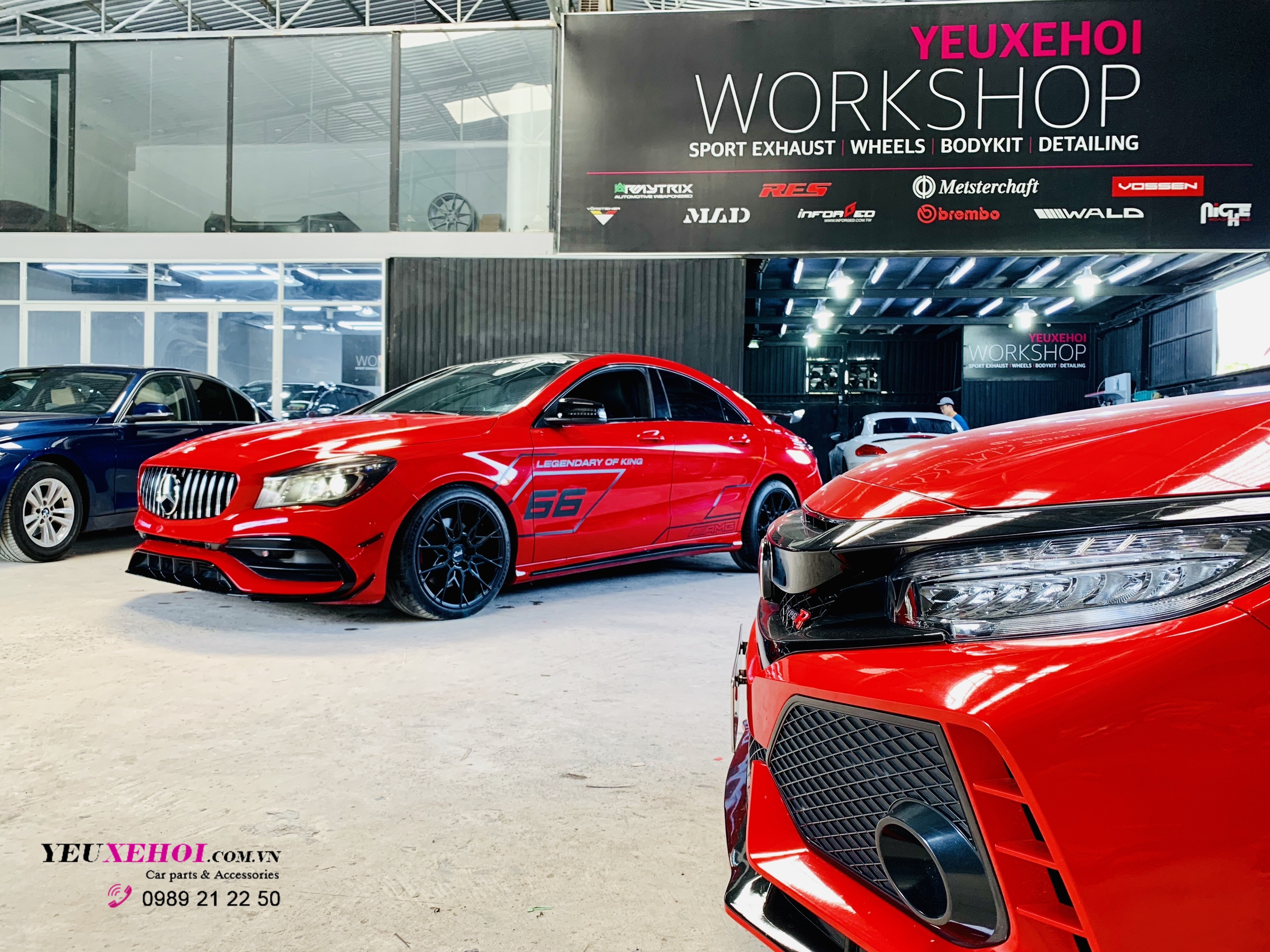 2014 MERCEDES CLA250 UP TO 2019 CLA45 BODYKIT