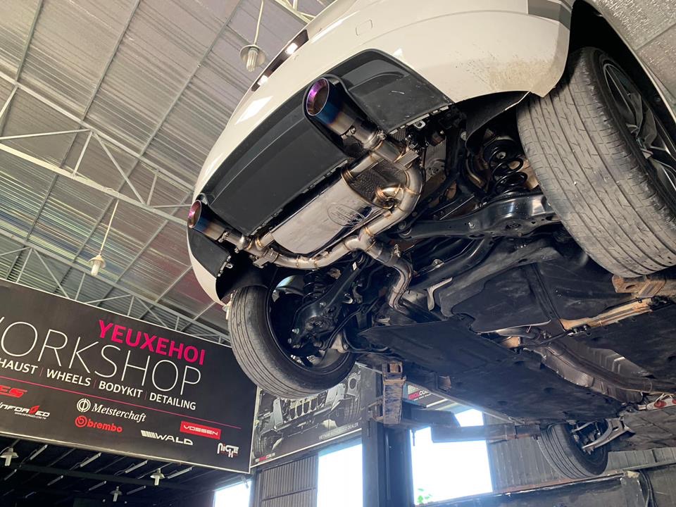 2018 AUDI TT FULL RES EXHAUST SYSTEM