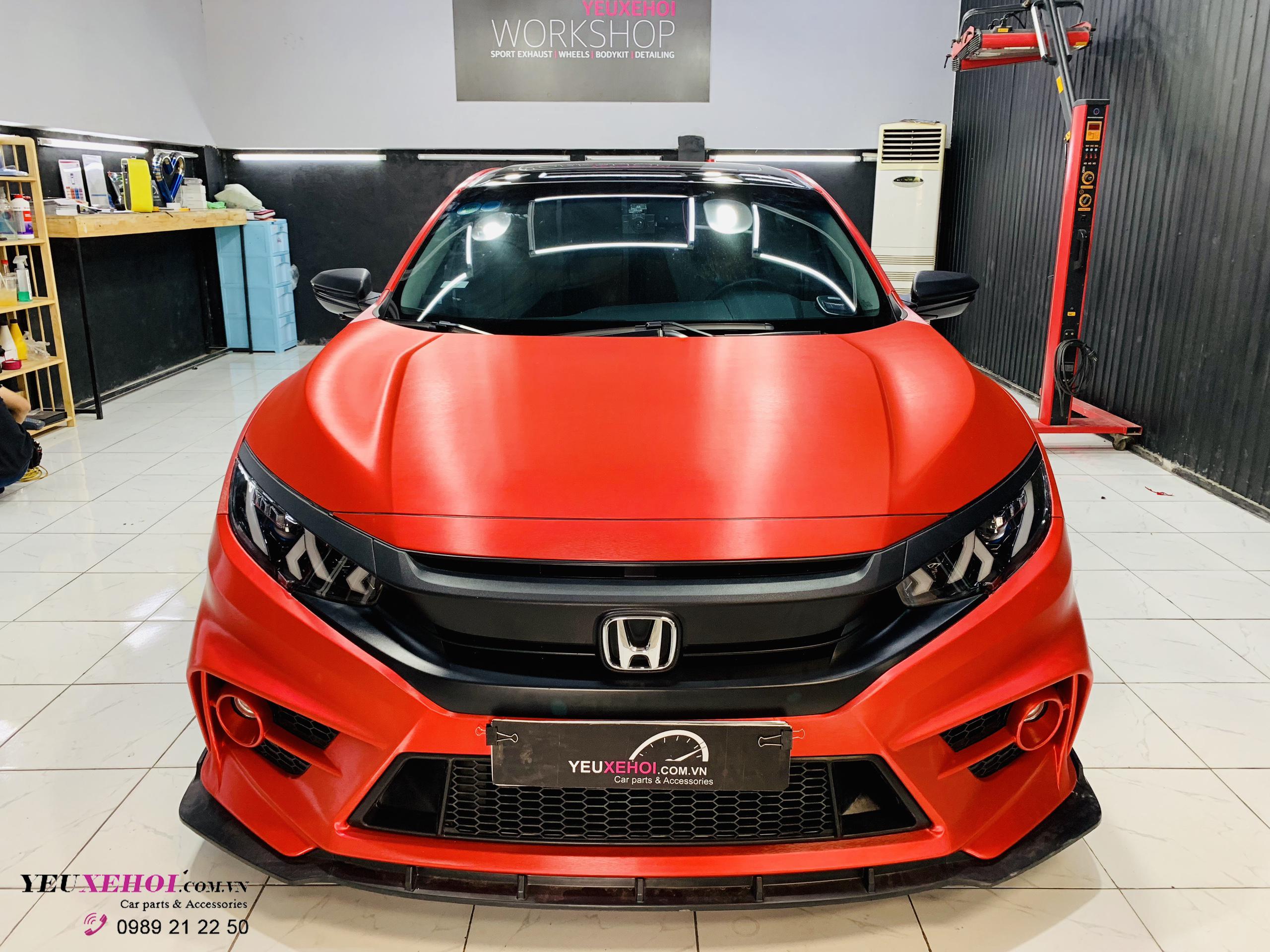 HONDA CIVIC QUÁ ĐẸP VỚI BODYKIT FC450 