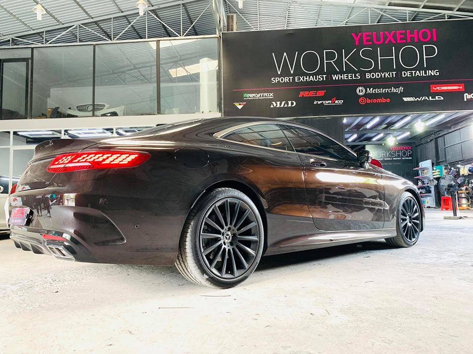 MERCEDES S450 COUPE / RES EXHAUST