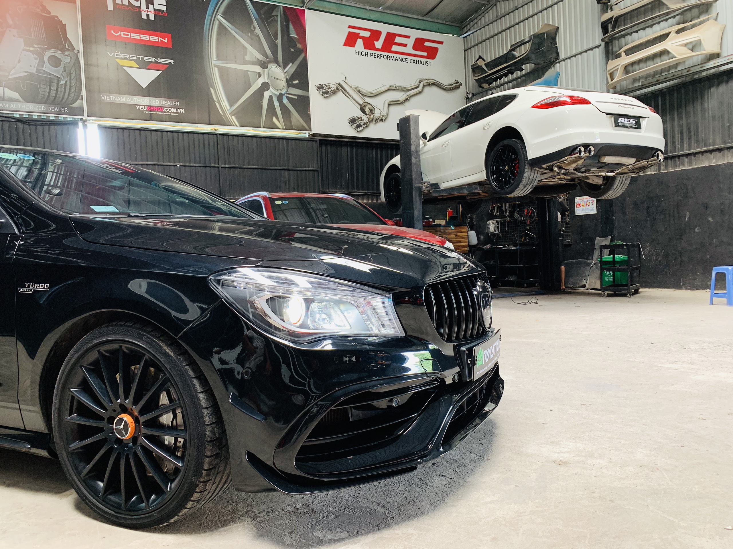MERCEDES  CLA45 AMG LÊN FULL ARMYTRIX 