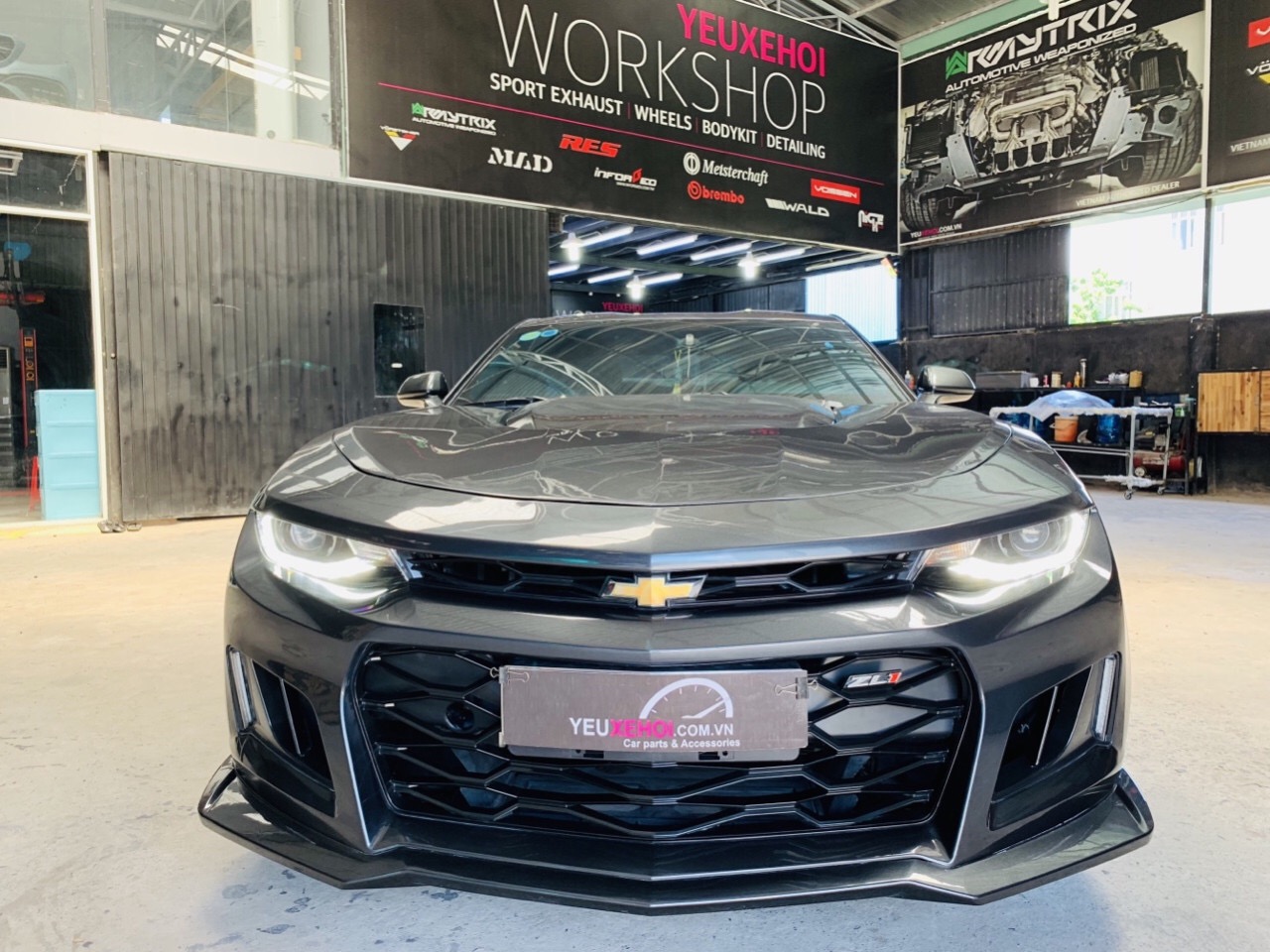 CHEVROLET CAMARO LÊN BODYKIT ZL1 / RES EXHAUST