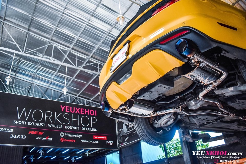 FORD MUSTANG 2.3 ECOBOOST - FULL RES EXHAUST