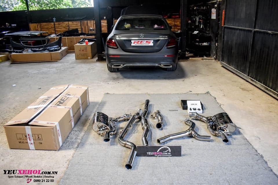 MERCEDES E300 W213 LÊN FULL HỆ THỐNG PÔ RES