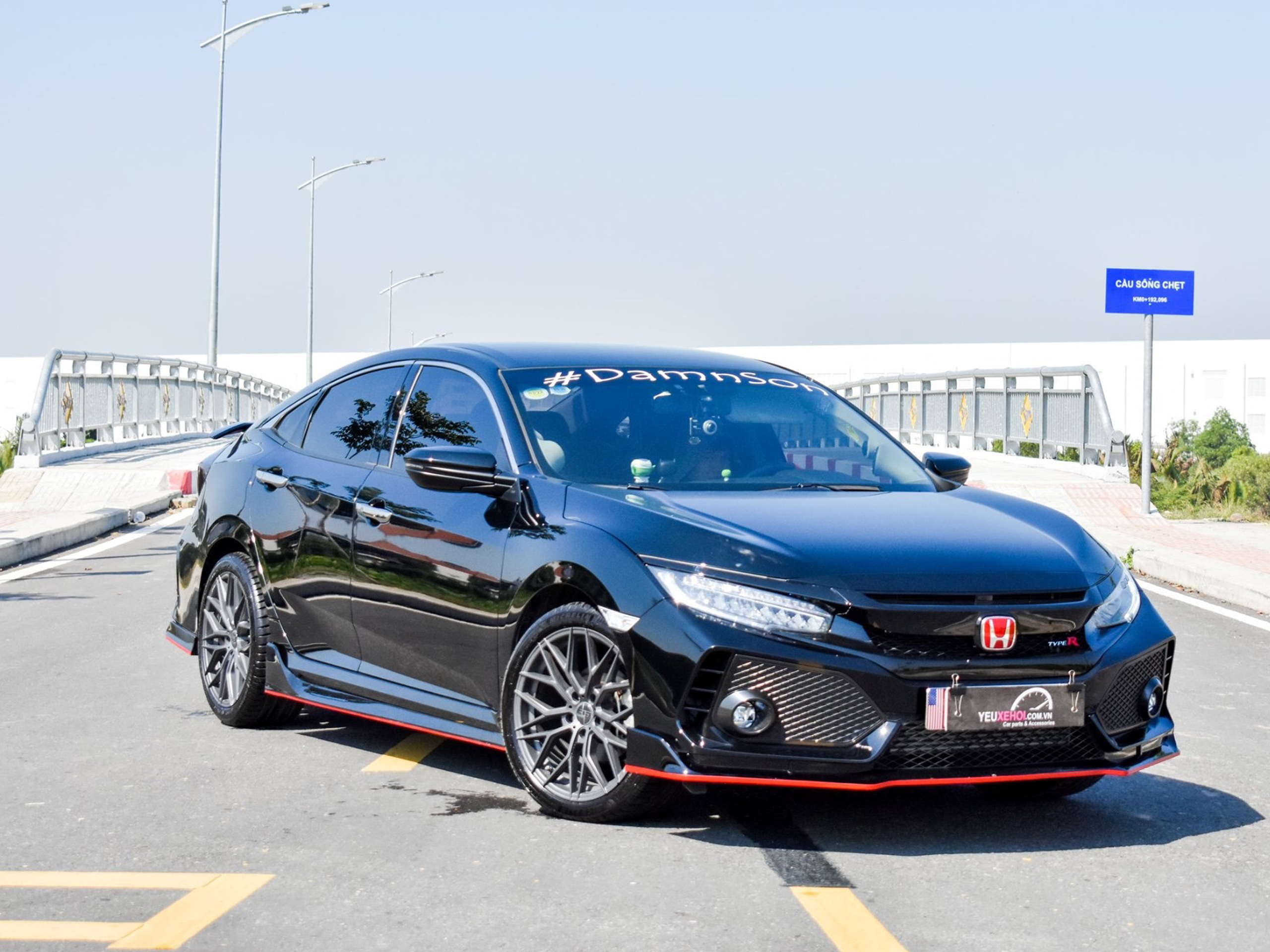 HONDA CIVIC THỰC HIỆN GÓI NÂNG CẤP BODYKIT TYPE R / MÂM 305FORGED