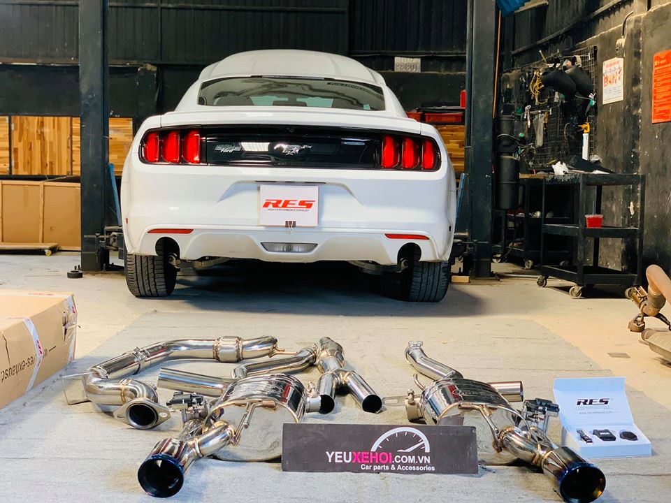 FORD MUSTANG LÊN FULL HỆ THỐNG PÔ RES