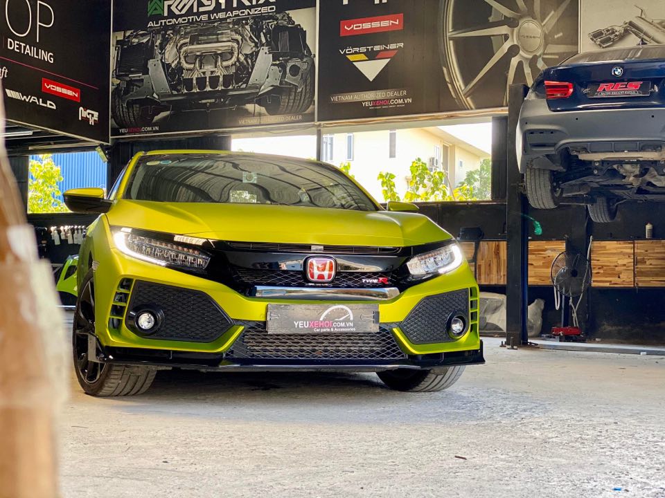 HOÀN THIỆN GÓI ĐỘ BODYKIT TYPE R CHO HONDA CIVIC 