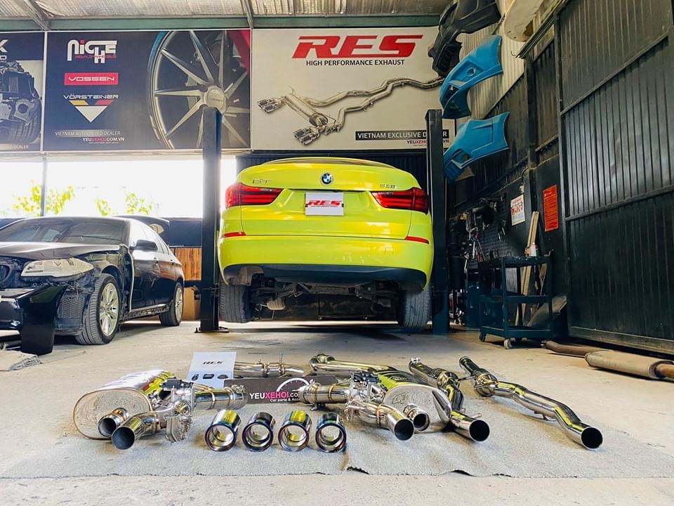 BMW 528GT LẮP ĐẶT FULL HỆ THỐNG PÔ RES