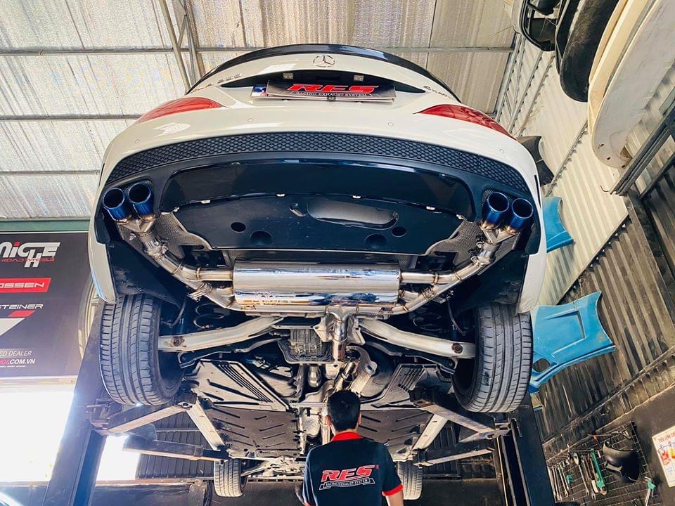 MERCEDES CLA250 4MATIC LÊN FULL HỆ THỐNG PÔ RES !