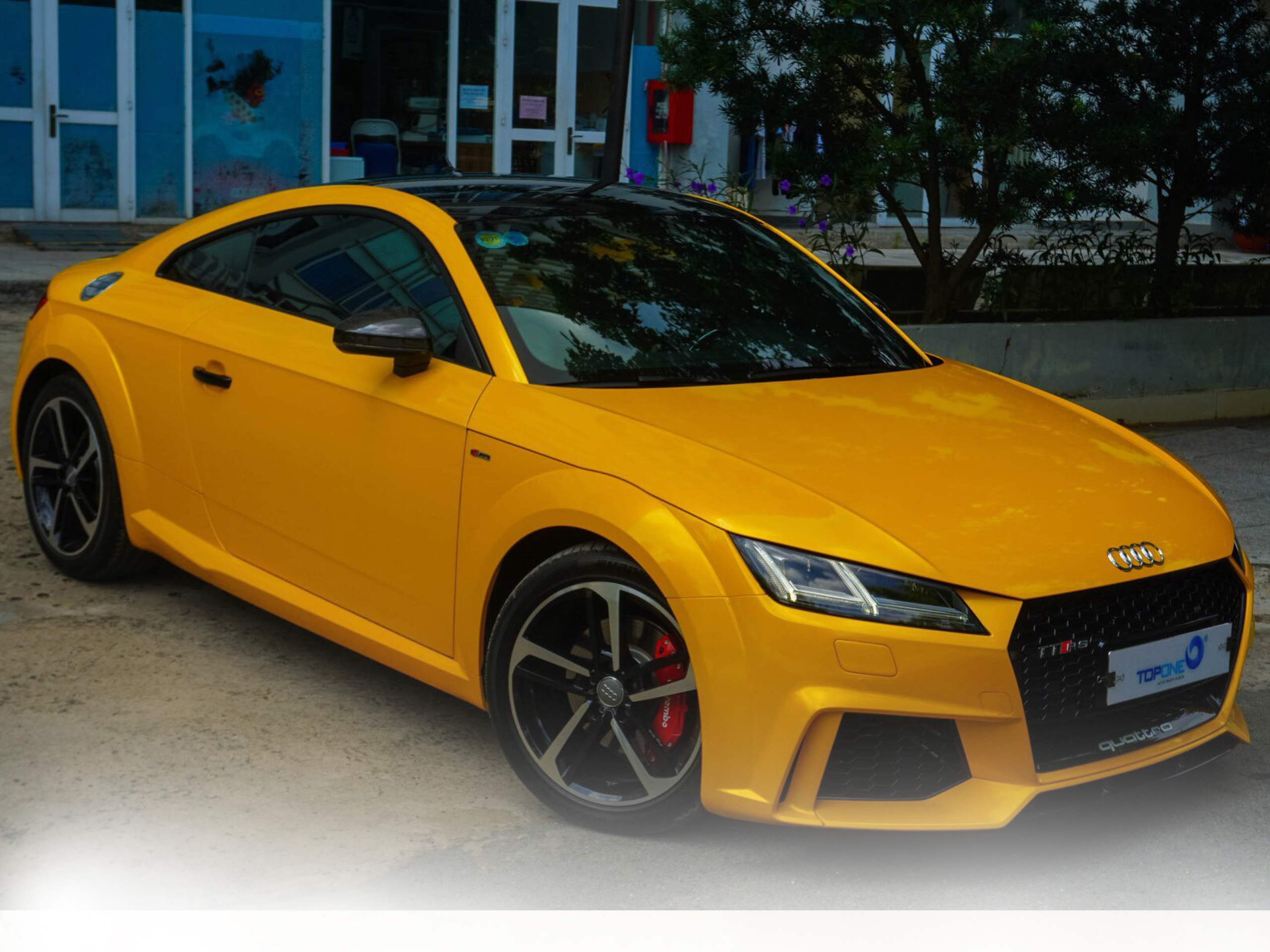 HOÀN THIỆN GÓI NÂNG CẤP BODYKIT RS + PÔ RES CHO AUDI TT QUÁ ĐẸP VÀ UY LỰC
