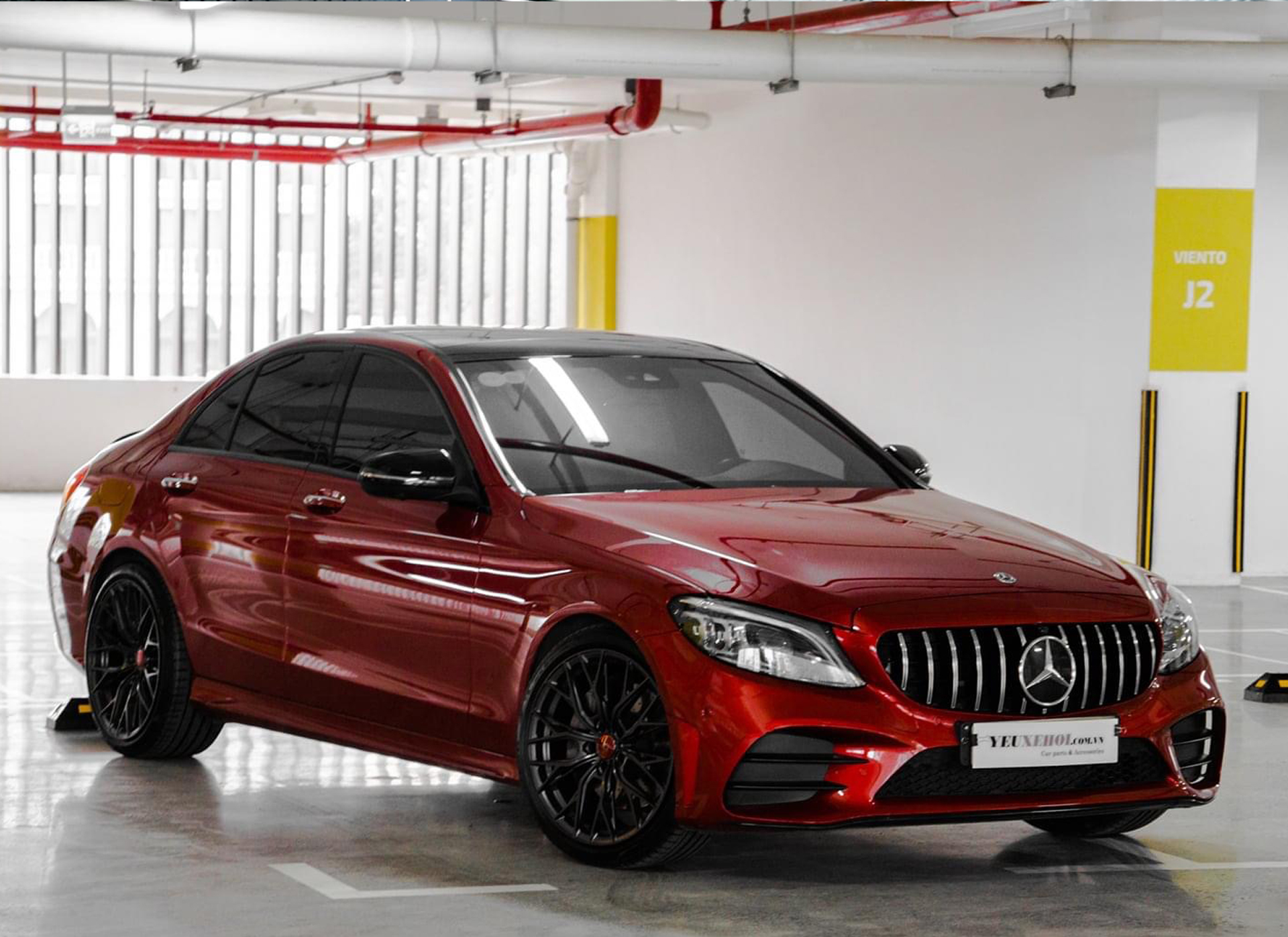 MERCEDES C300 AMG / ARMYTRIX EXHAUST / FT118 305FORGED / VOLANG AMG 2021