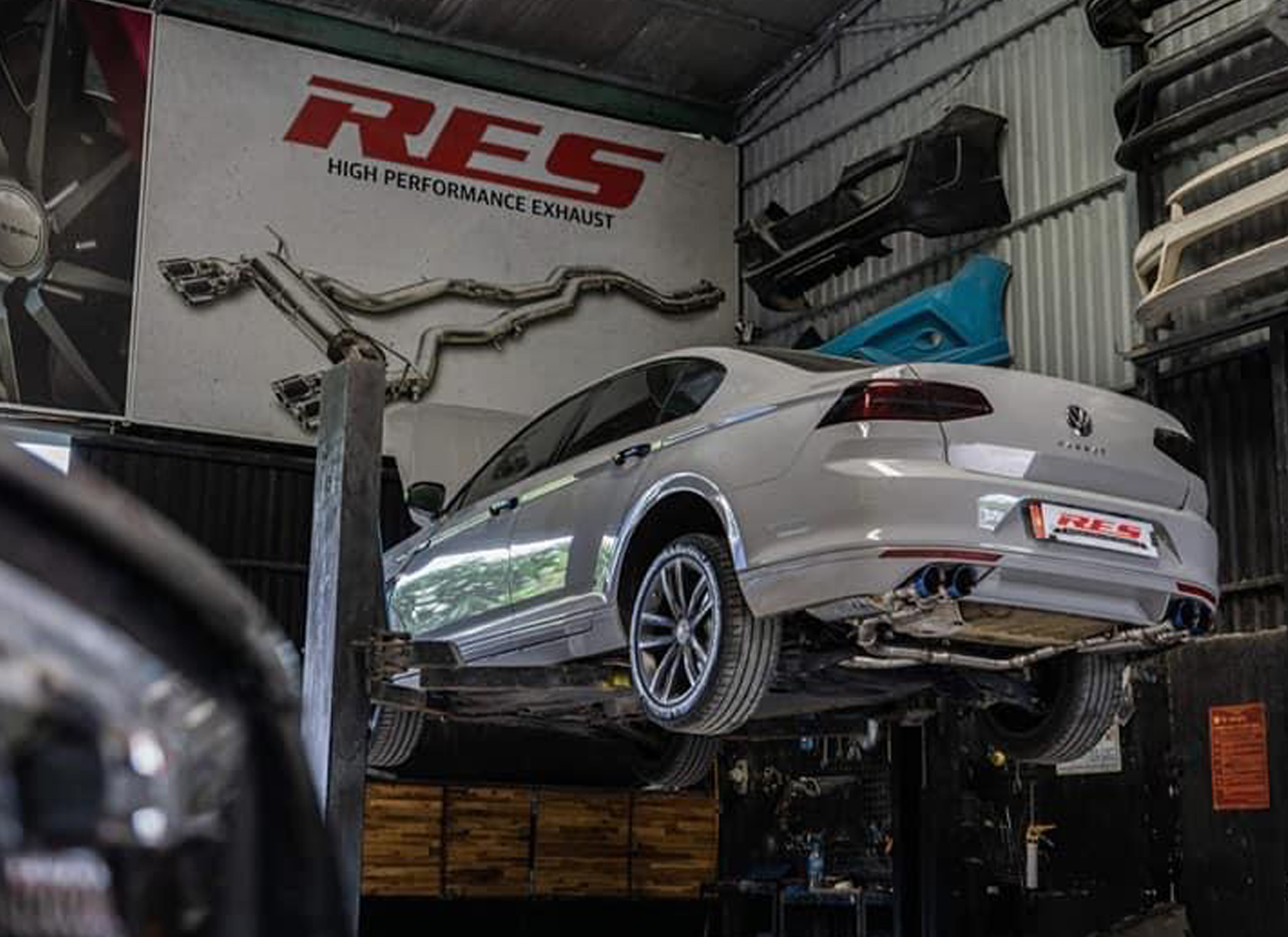 VOLKSWANGEN PASSAT / RES EXHAUST