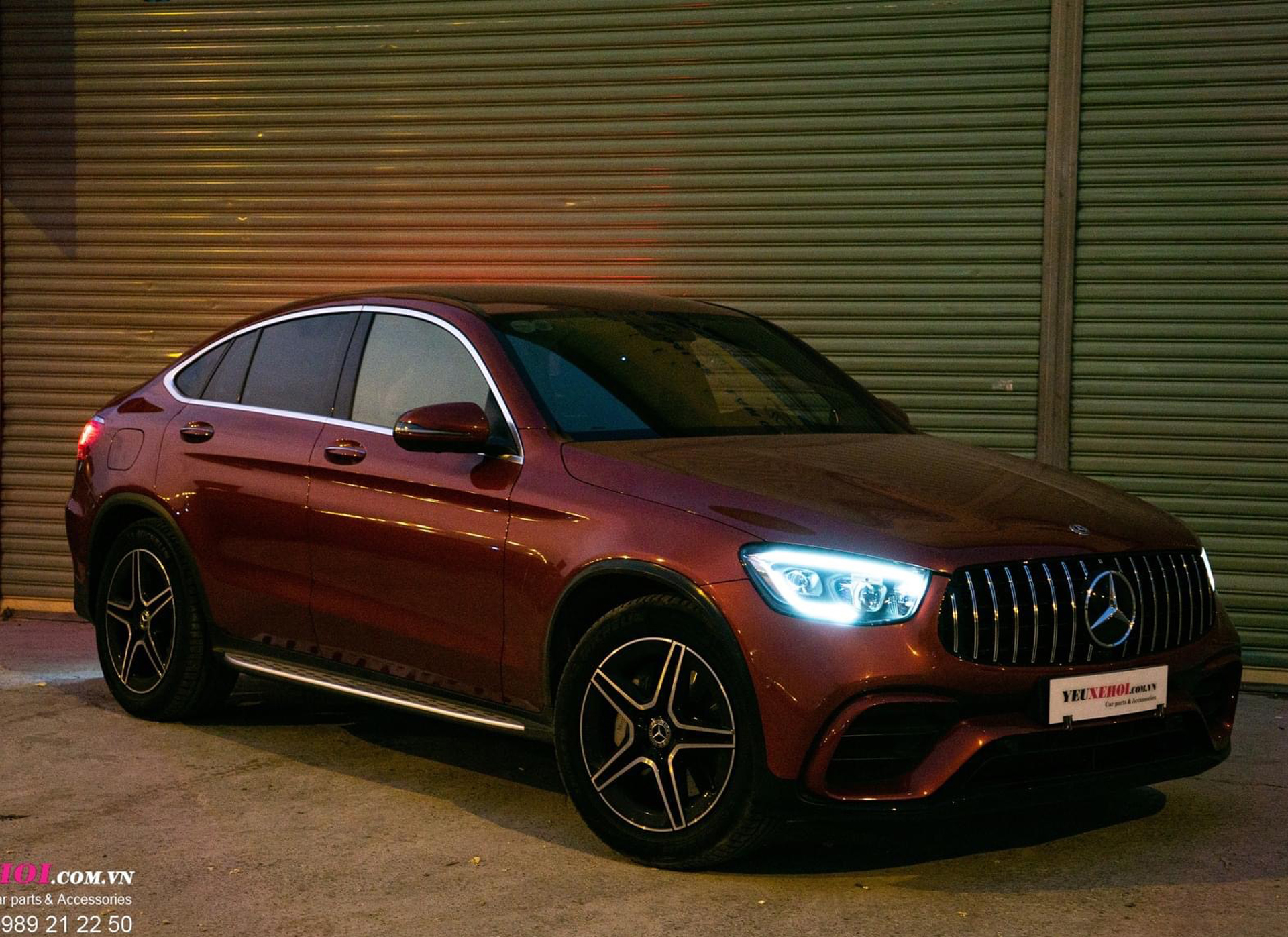 MERCEDES GLC300 COUPE / RES EXHAUST 