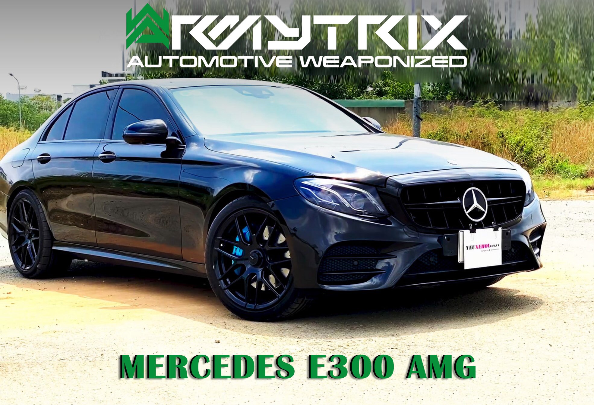 MERCEDES E300 AMG W213 / ARMYTRIX EXHAUST