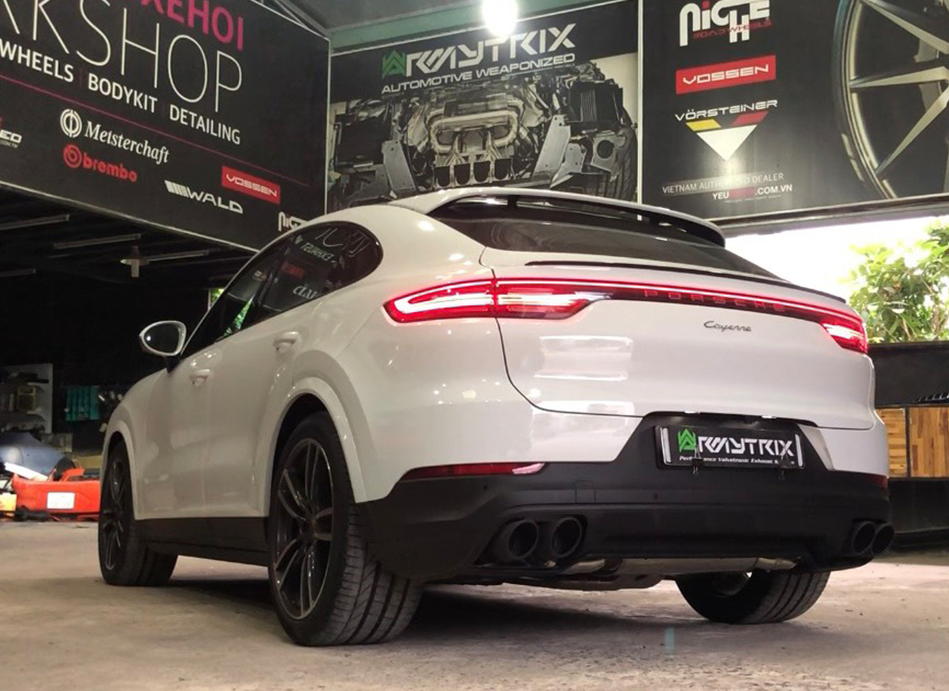 2022 PORSCHE CAYENNE / ARMYTRIX EXHAUST