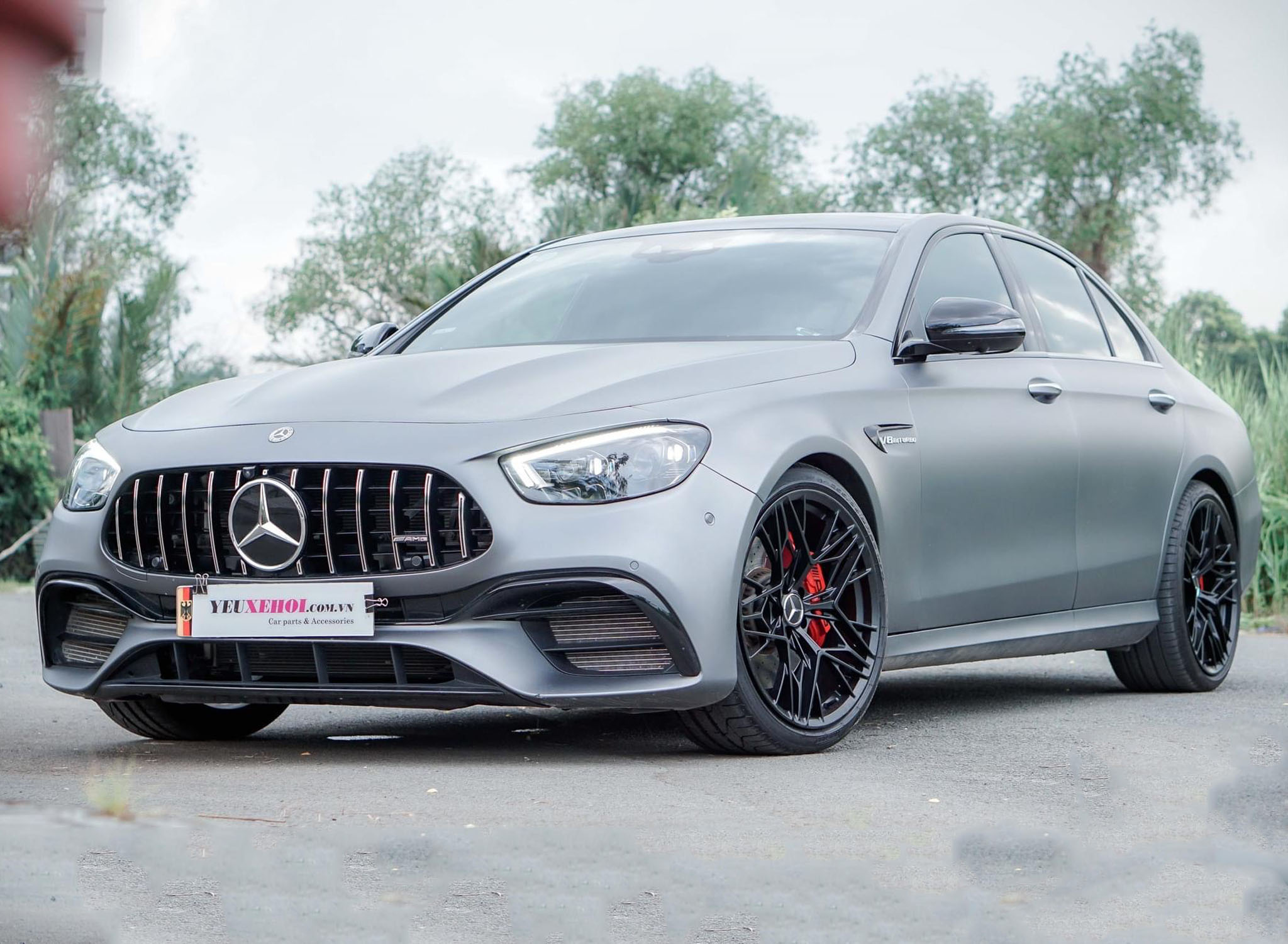 MERCEDES E200 2016 LÊN BODY E63s 2022 / MÂM FT120 20INCHES 305FORGED