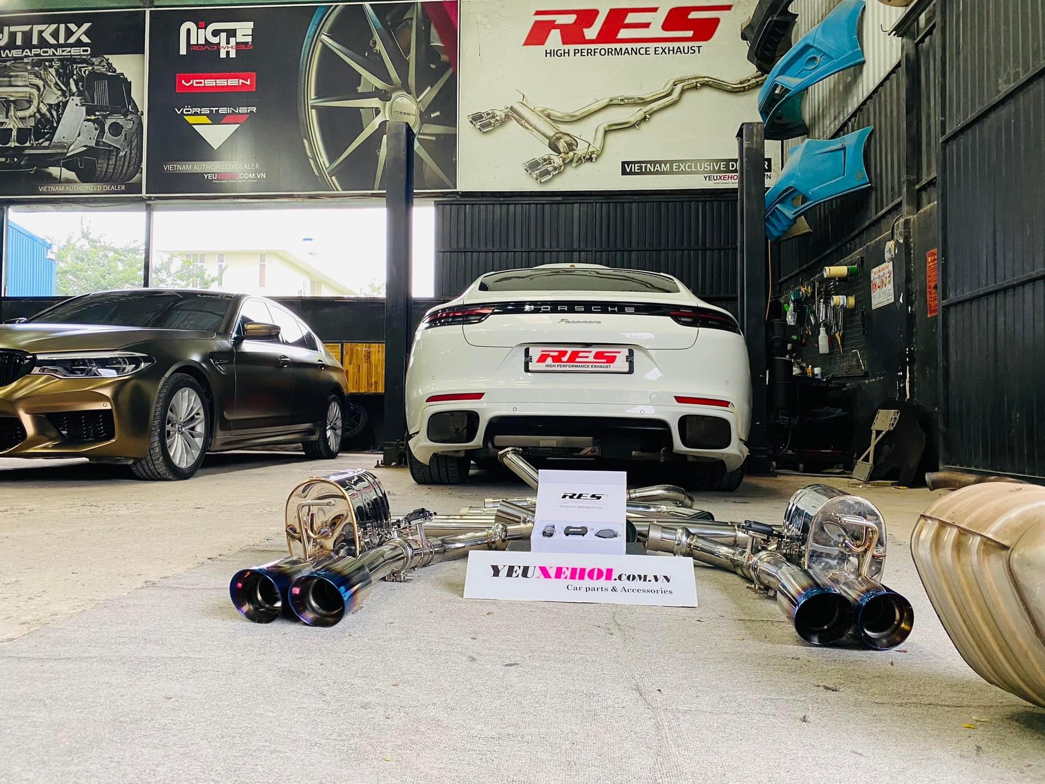 PORSCHE PANAMERA 971 3.0T / RES EXHAUST SYSTEM