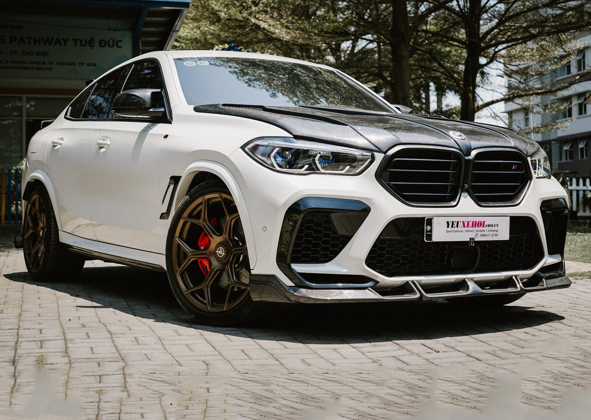 BMW X6 G06 NÂNG CẤP BODYKIT X6M / BODYLIP CARBON LARTE DESIGN 