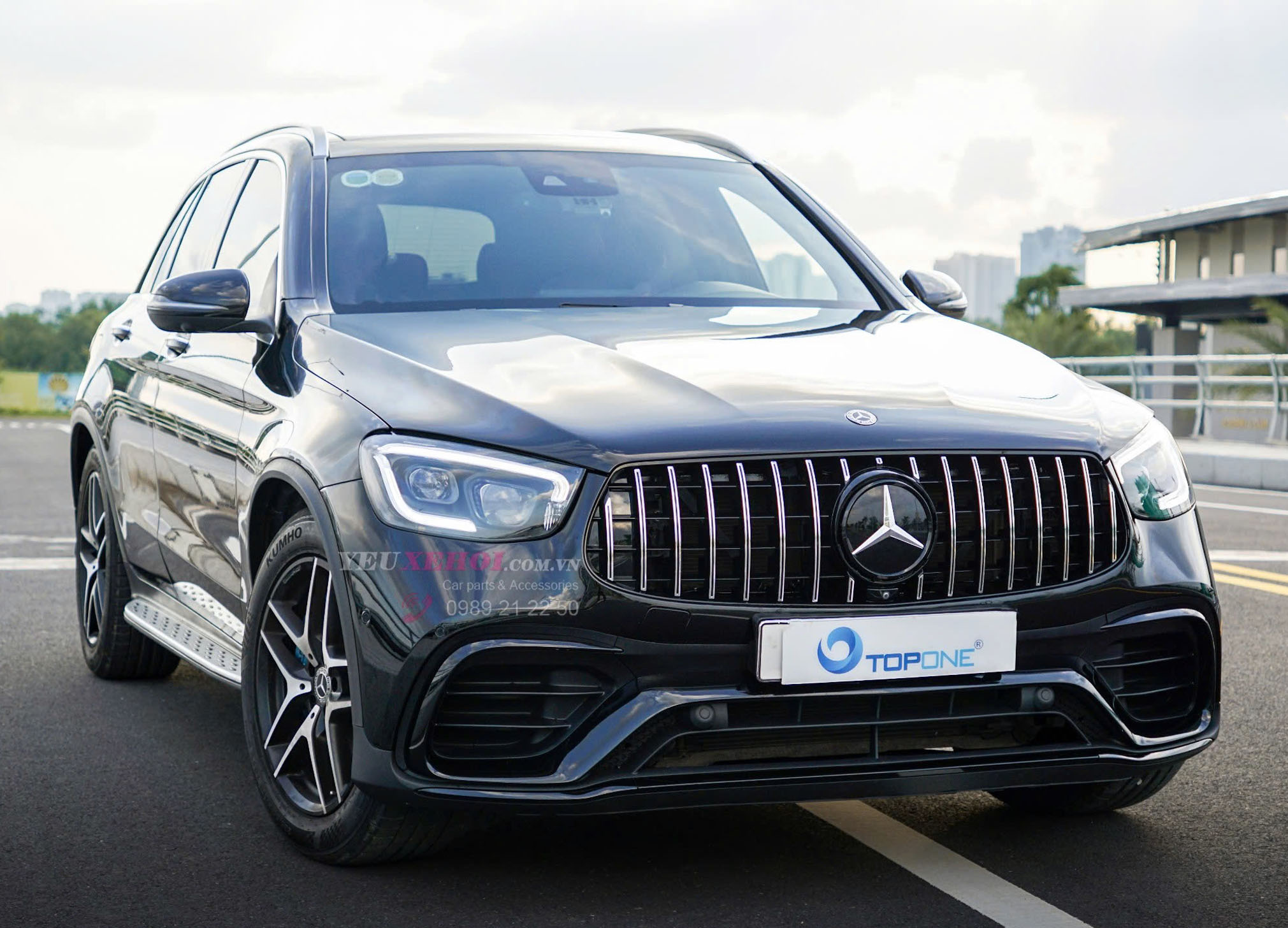 2017 GLC300 NÂNG CẤP BODYKIT 2022 GLC63 TOPONE 