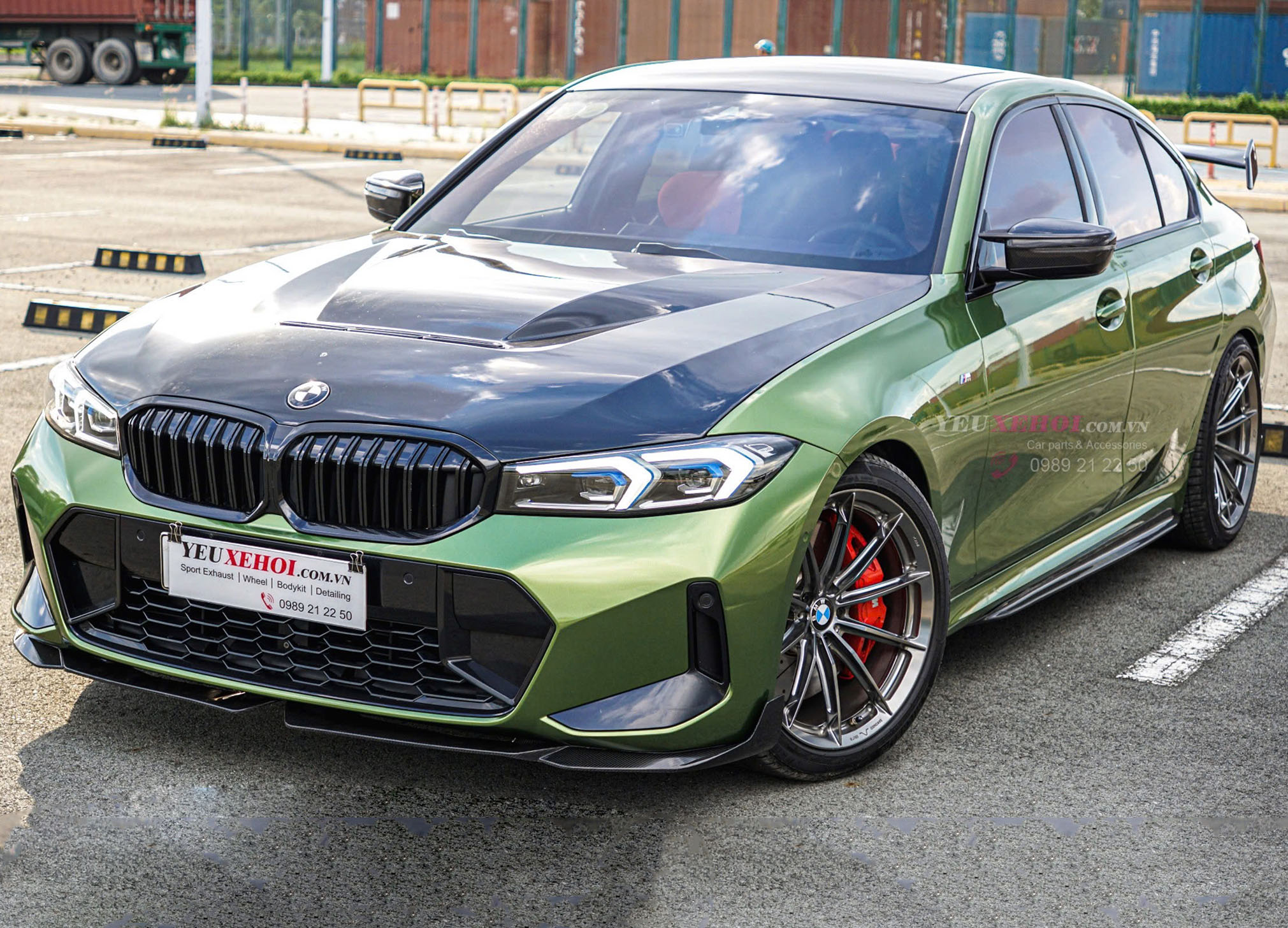 2024 BMW 330i G20 / FULL RES EHXAUST / FRONT LIP & SIDE SKIRT CARBON / CAPO GTS / CODING M RACE